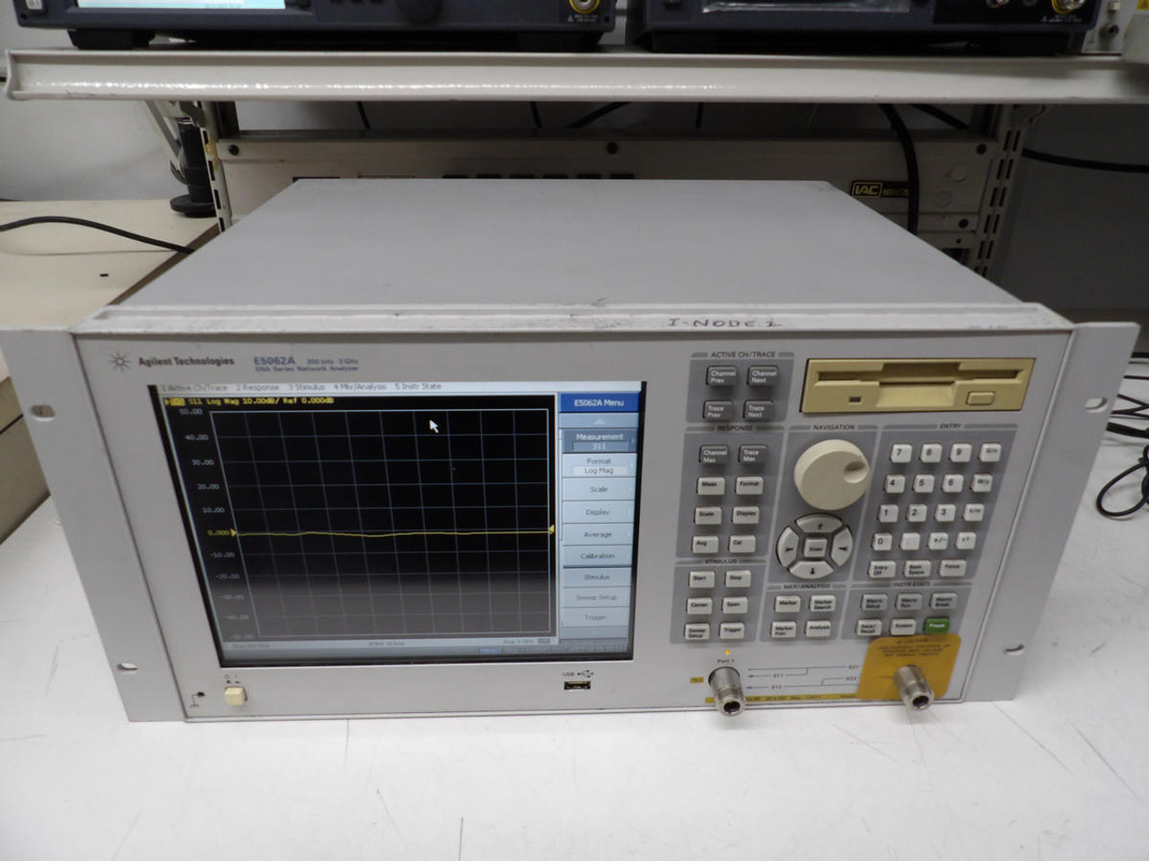 Agilent ENA Series Network Analyzer 300 kHz-3GHz, op 015,275 E5062A